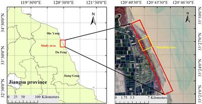 Study of the spatial and temporal distributions of tidal flat surface sediment based on multitemporal remote sensing